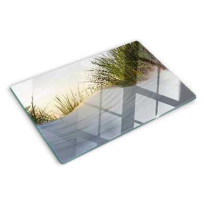 Schneidebrett Grünes Gras vor dem Himmel