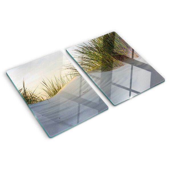 Schneidebrett Grünes Gras vor dem Himmel