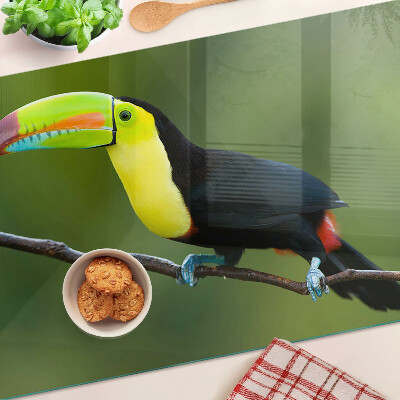 Schneidebrett Tukan auf einem Ast