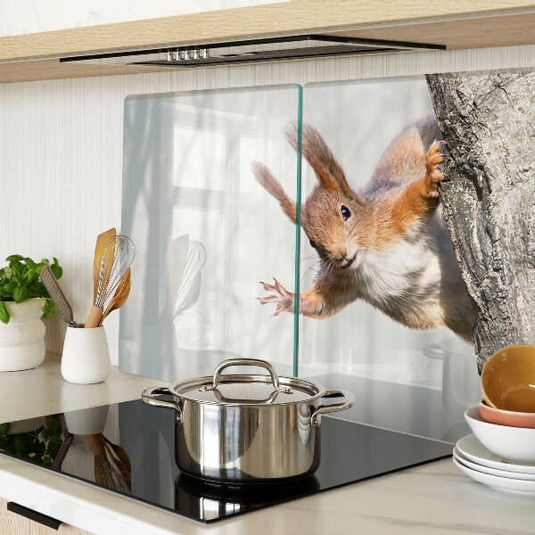 Schneidebrett Eichhörnchen auf einem Ast