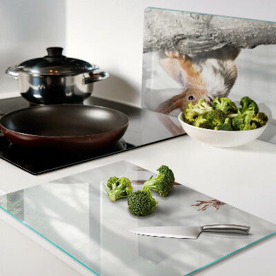 Schneidebrett Eichhörnchen auf einem Ast