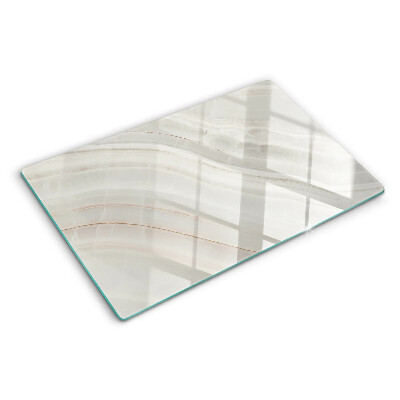 Schneidebrett Marmor mit Goldfäden