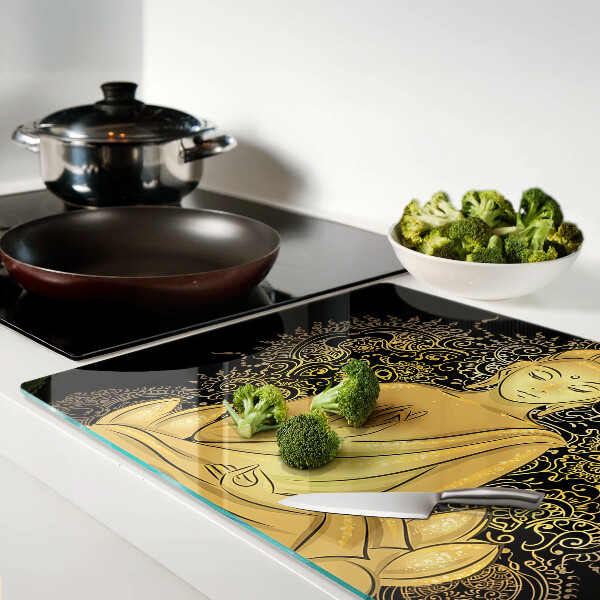 Schneidebrett Buddha in Meditation