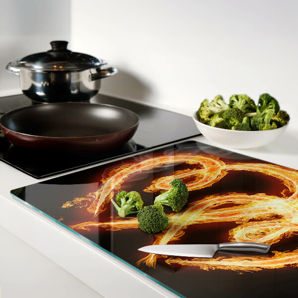 Schneidebrett Brennendes Herz