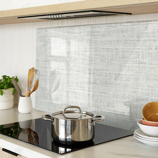 Schneidebrett Glas mit strukturiertem Muster in Grautönen