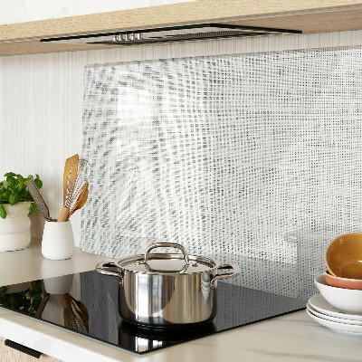 Schneidebrett Glas mit strukturiertem Muster in Grautönen