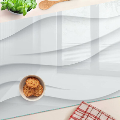 Schneidebrett Wellen und Linien