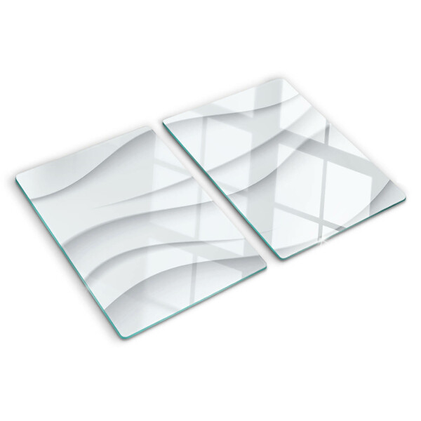 Schneidebrett Wellen und Linien