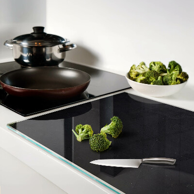 Schneidebrett Schwarze Marmorstruktur