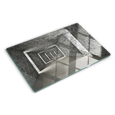 Glas schneidebrett Die Illusion von Raum in der Architektur