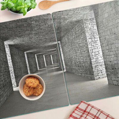 Glas schneidebrett Die Illusion von Raum in der Architektur