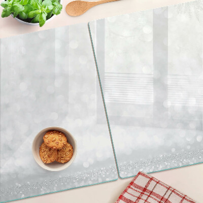 Schneidebrett Funkelndes Bokeh mit Lichteffekt