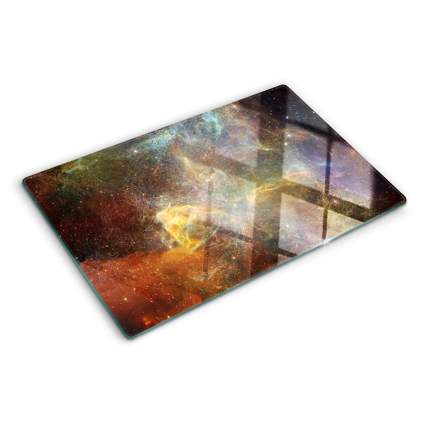 Schneidebrett glas Kosmische galaktische Landschaft