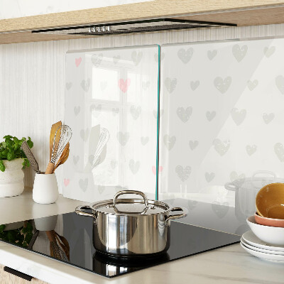 Schneidebrett Herzen in verschiedenen Farben