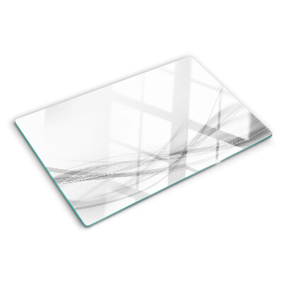 Schneidebrett glas Abstrakte Linien und Wellen
