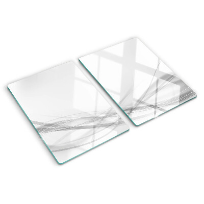 Schneidebrett glas Abstrakte Linien und Wellen