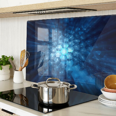 Schneidebrett mit blauem Lichtstreifen