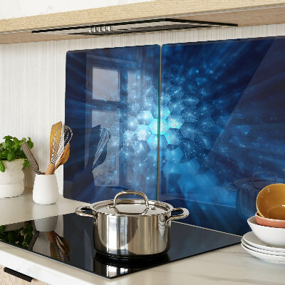 Schneidebrett mit blauem Lichtstreifen