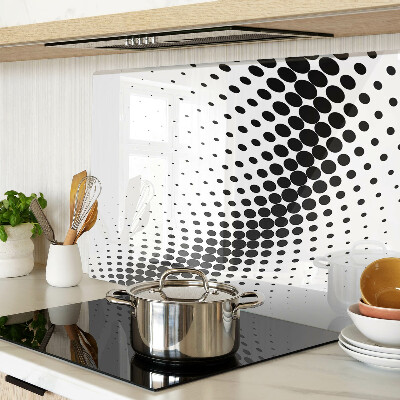 Schneidebrett Polka-Dot-Motiv