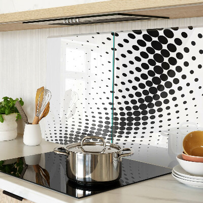 Schneidebrett Polka-Dot-Motiv