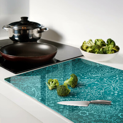 Schneidebrett mit Paisley-Muster