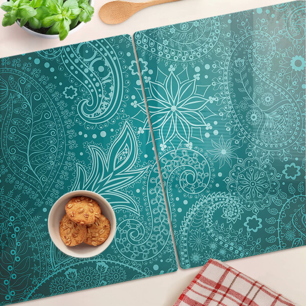 Schneidebrett mit Paisley-Muster