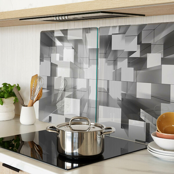 Glas schneidebrett Abstrakte geometrische Formen