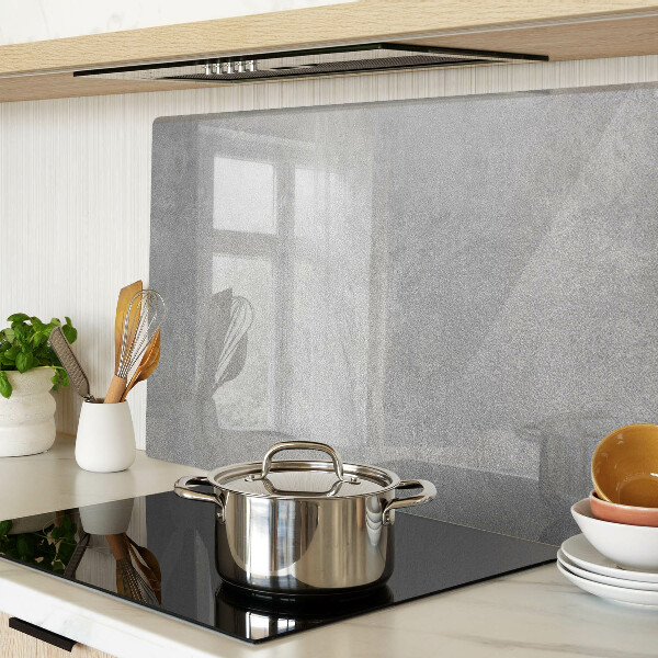 Schneidebrett Glas mit reflektierendem Fensterdesign