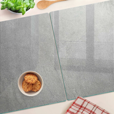 Schneidebrett Glas mit reflektierendem Fensterdesign