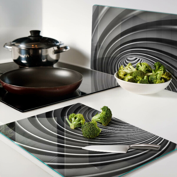 Schneidebrett Wirbelndes Spiralmuster