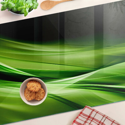 Schneidebrett Grüne abstrakte Wellen