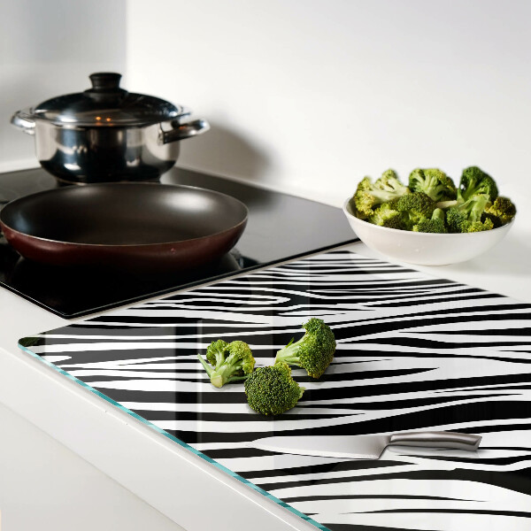 Schneidebrett Zebra-Muster