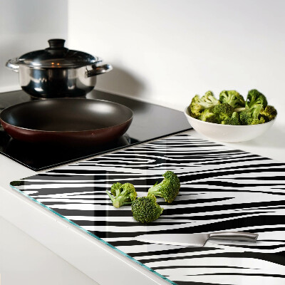 Schneidebrett mit Zebramuster