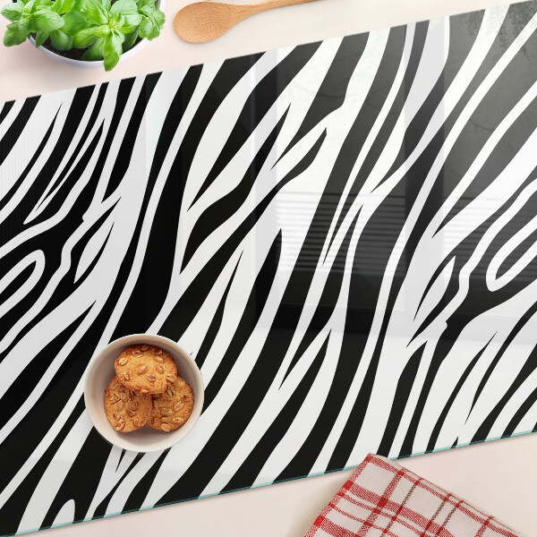 Schneidebrett Zebra-Muster