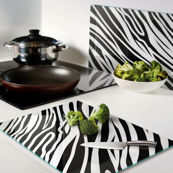 Schneidebrett Zebra-Muster