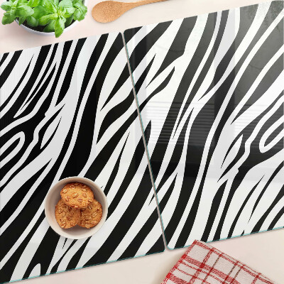 Schneidebrett Zebra-Muster