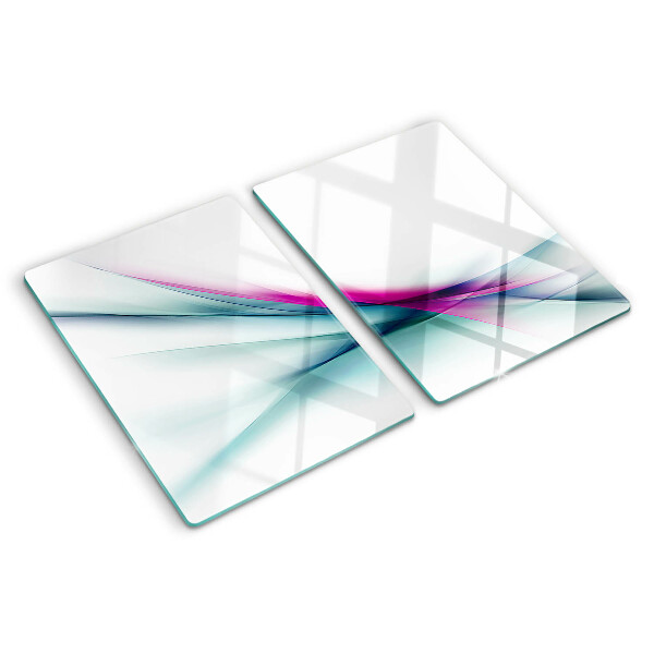 Schneidebrett Abstrakte Farbwellen