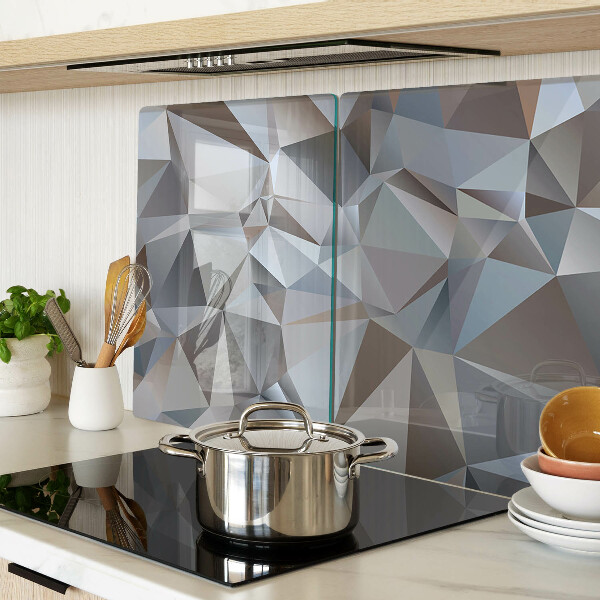 Glas schneidebrett Diamantschliffmuster