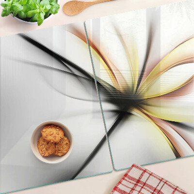 Schneidebrett mit grünem Gras-Motiv