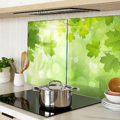 Schneidebrett Glas mit Motiv 