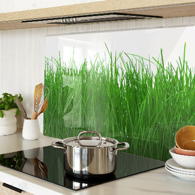 Schneidebrett Gras in der Sonne