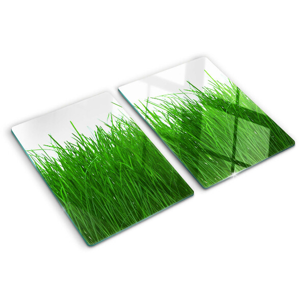 Schneidebrett Gras in der Sonne