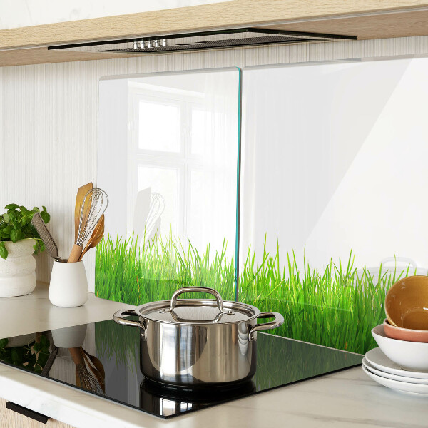 Glas schneidebrett Grünes Gras