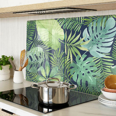 Schneidebrett glas Tropische Vegetation