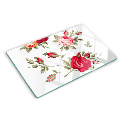 Schneidebrett Vintage-Rosen