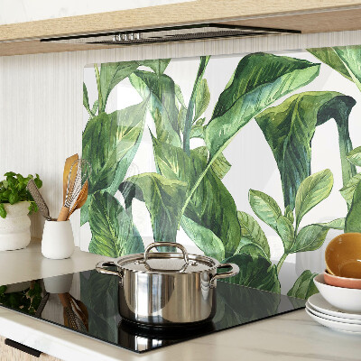 Schneidebrett Blätter tropischer Pflanzen