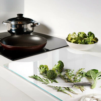 Schneidebrett mit Motiv Küchenkräuter