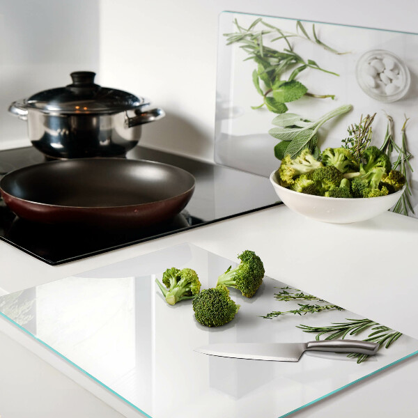 Schneidebrett Küchenkräuter