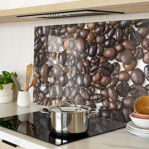 Schneidebrett Kaffeebohnen