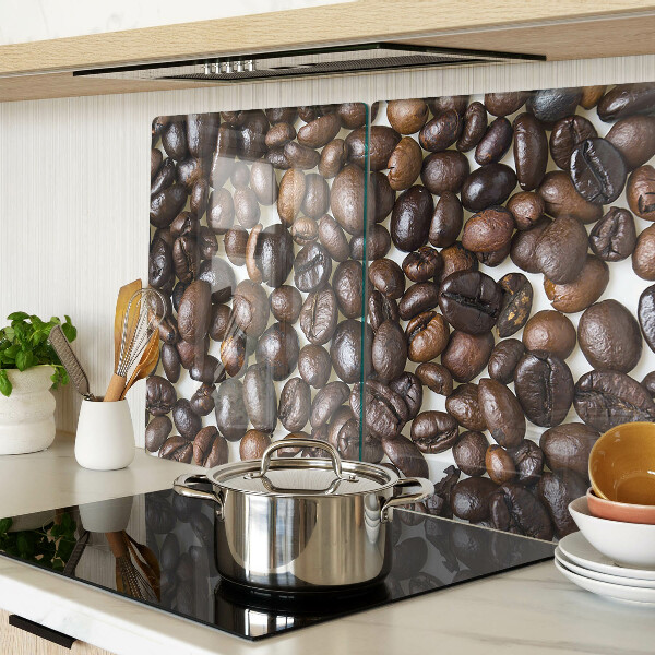 Schneidebrett Kaffeebohnen